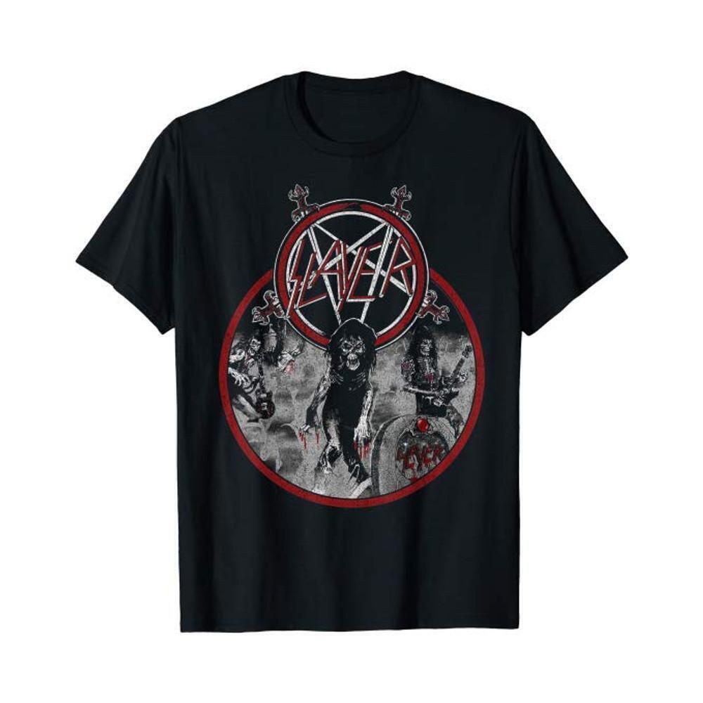 Slayer Live Undead Pentagram T Shirt